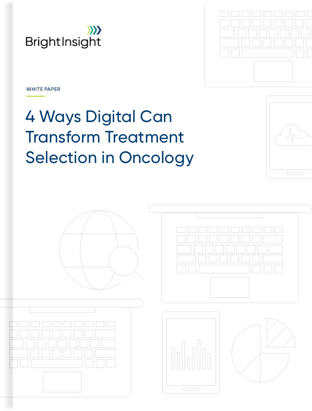White paper 4 ways digital can transform treatment selection in oncology pretty cover