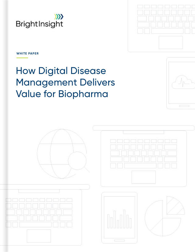White paper how digital disease management delivers value for biopharma pretty cover